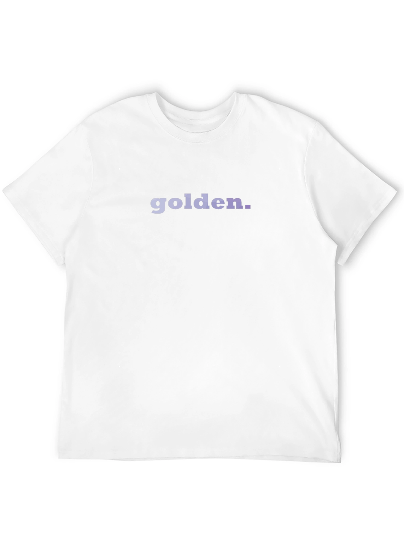 Golden Graphic T-Shirt - Stylish Mens Tee