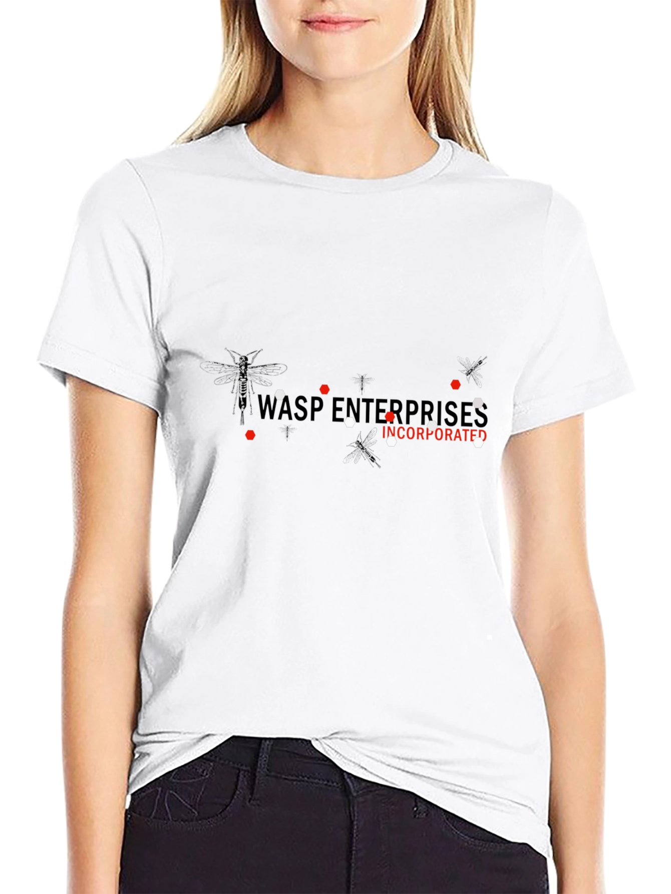Wasp Enterprise Black T-Shirt