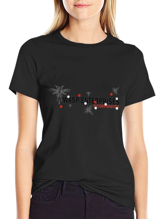 Wasp Enterprise Black T-Shirt