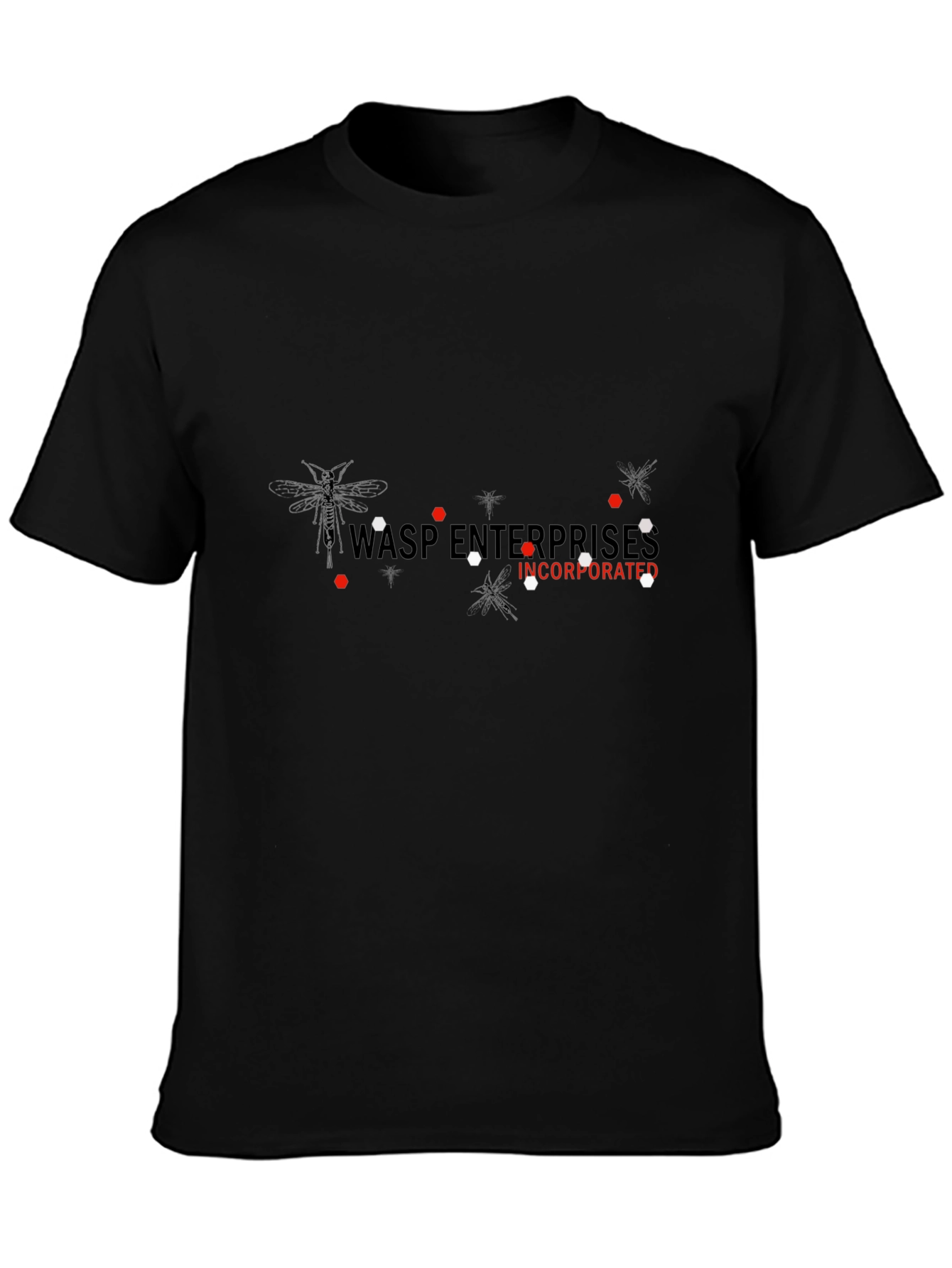 Wasp Enterprise Black T-Shirt