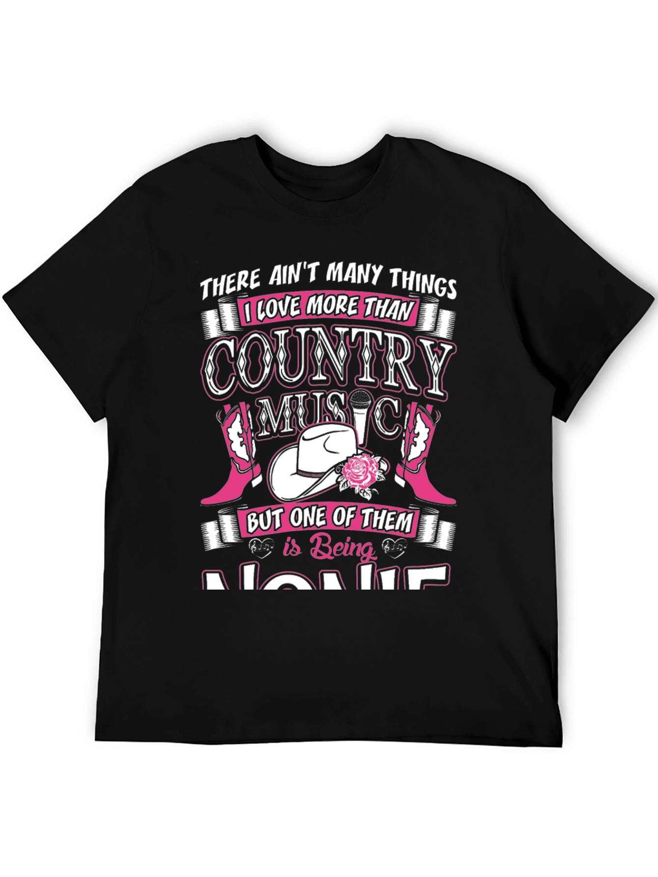 Country Music Loving Mom Graphic T-Shirt