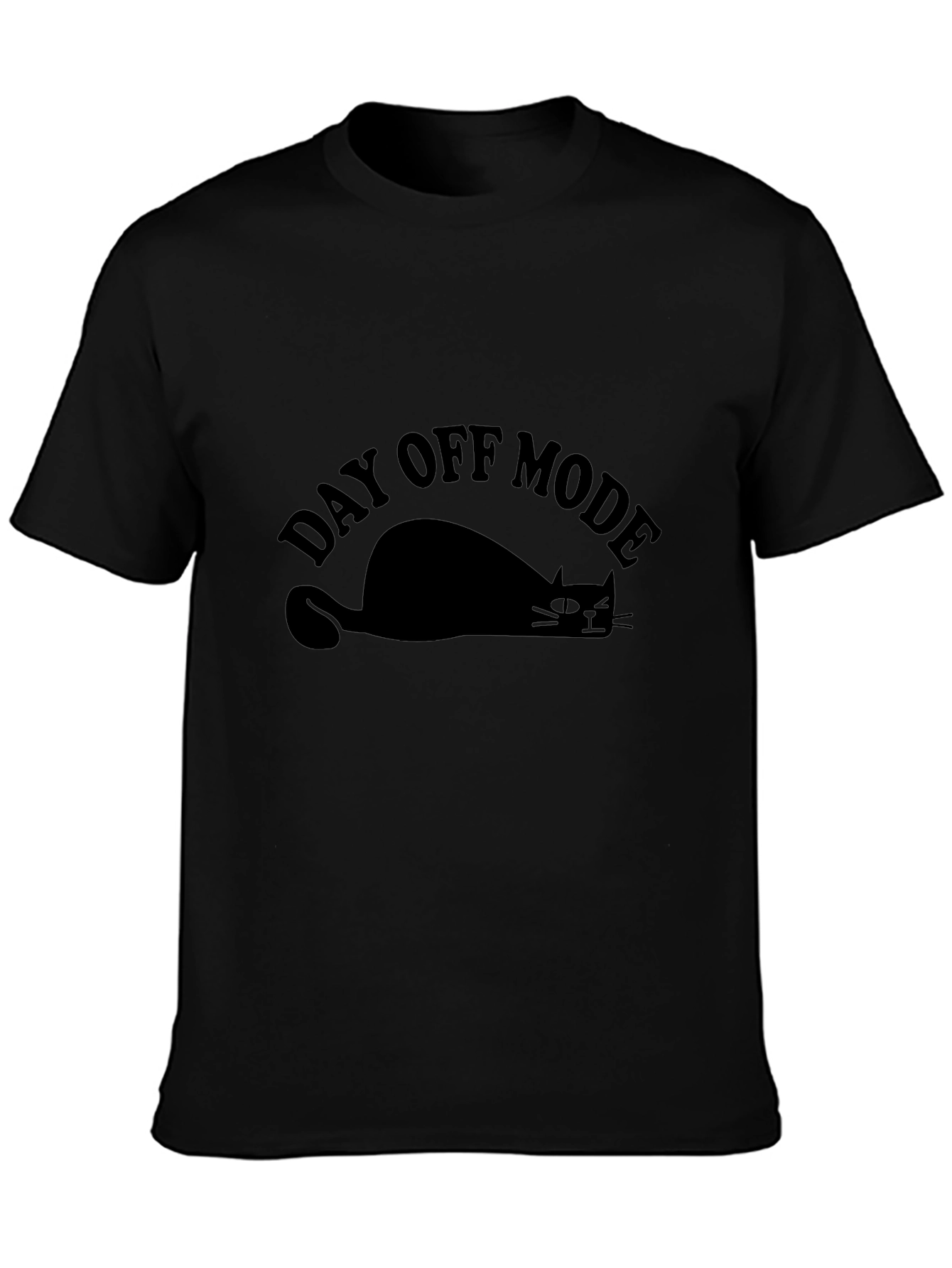 Day Off Mode Lazy Cat T-Shirt