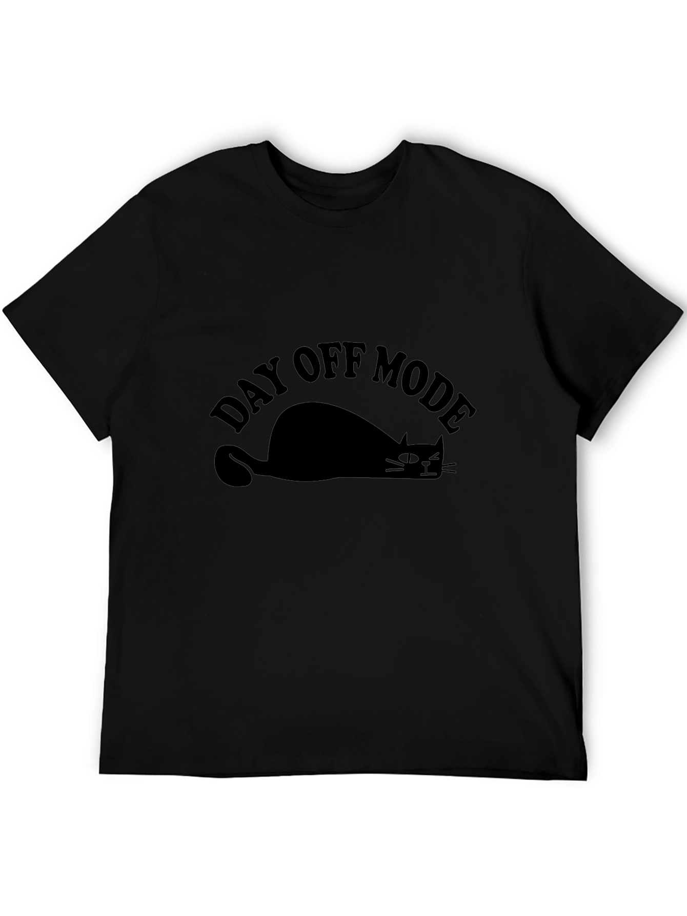 Day Off Mode Lazy Cat T-Shirt