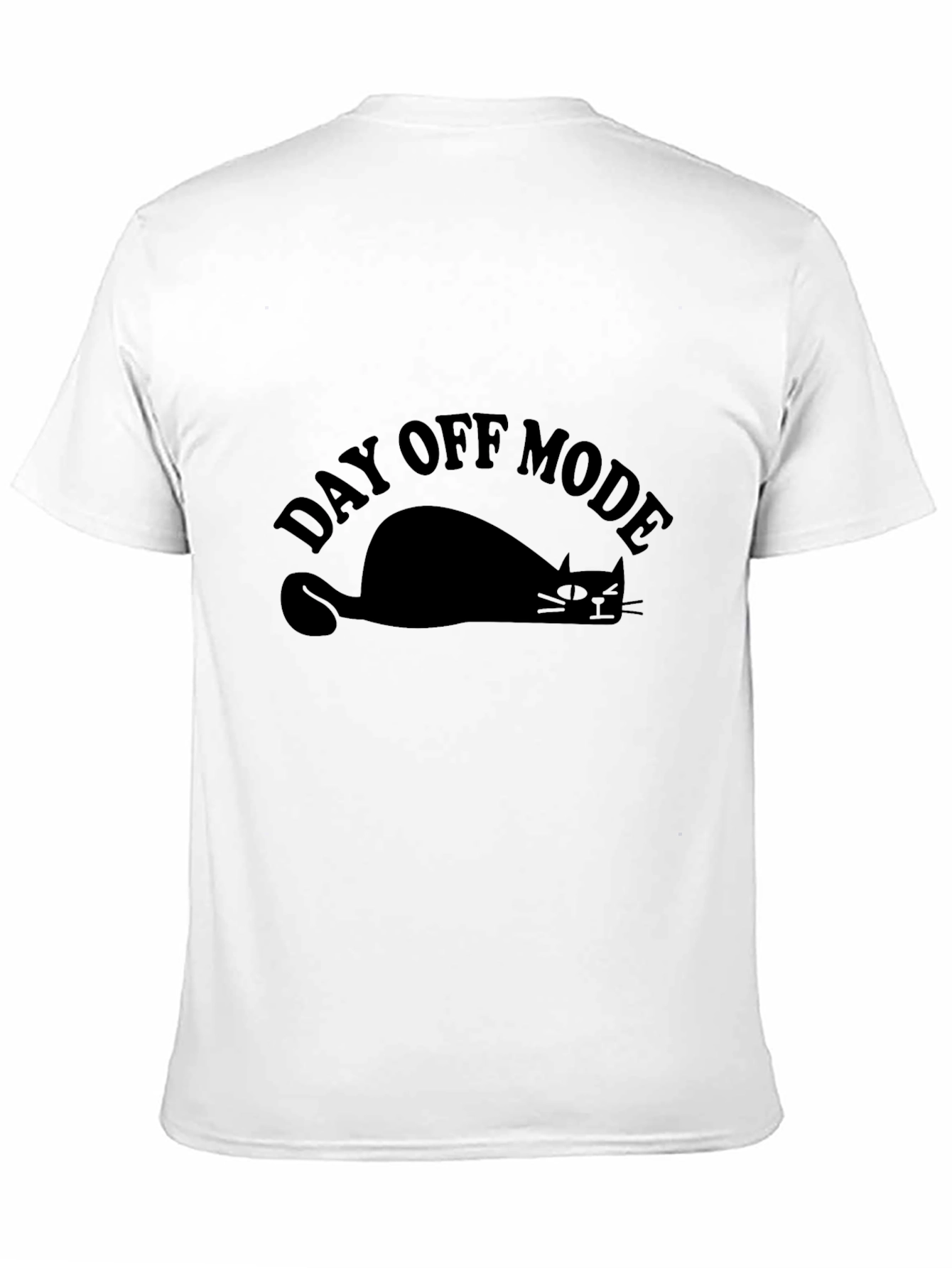 Day Off Mode Lazy Cat T-Shirt