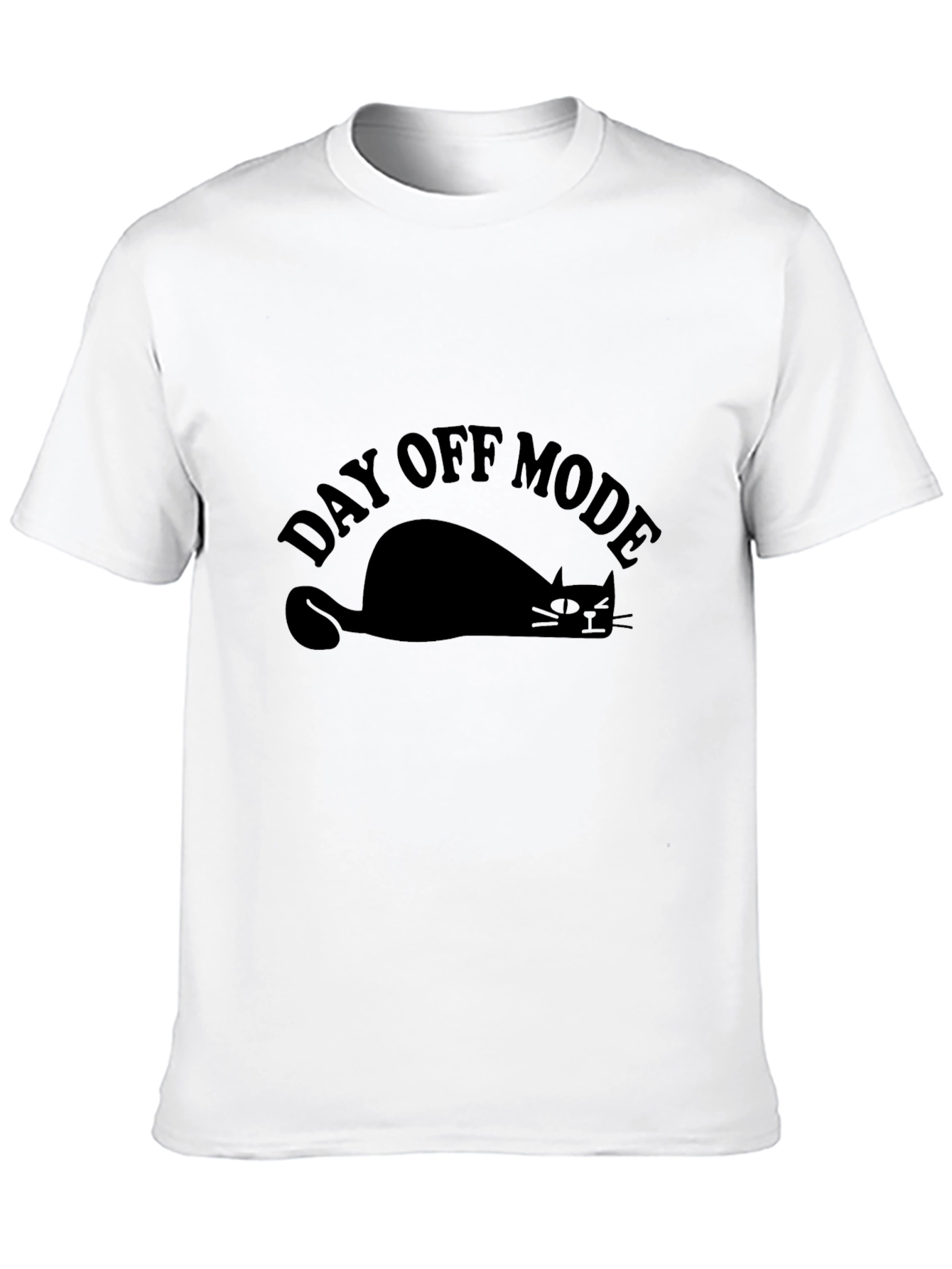Day Off Mode Lazy Cat T-Shirt