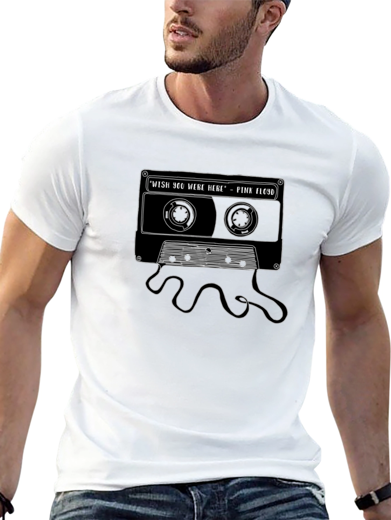 Pink Floyd Wish You Were Here Cassette T-Shirt