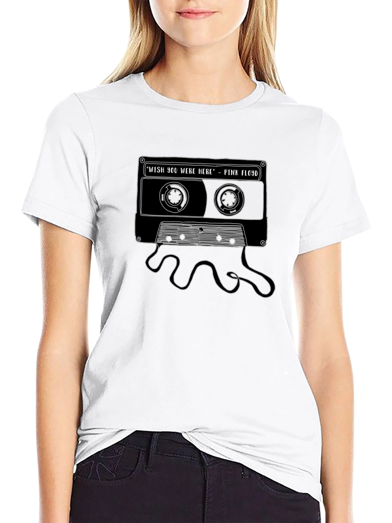 Pink Floyd Wish You Were Here Cassette T-Shirt
