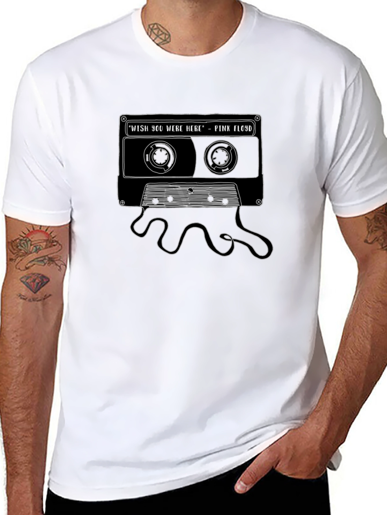 Pink Floyd Wish You Were Here Cassette T-Shirt