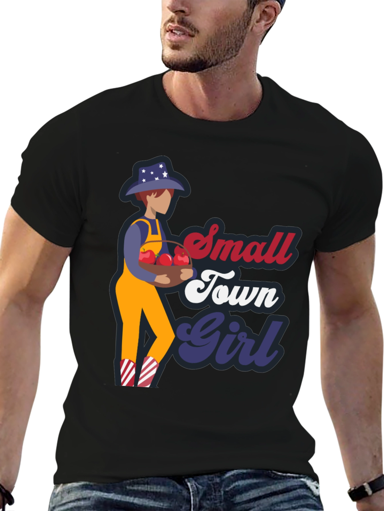 Small Town Girl Graphic T-Shirt