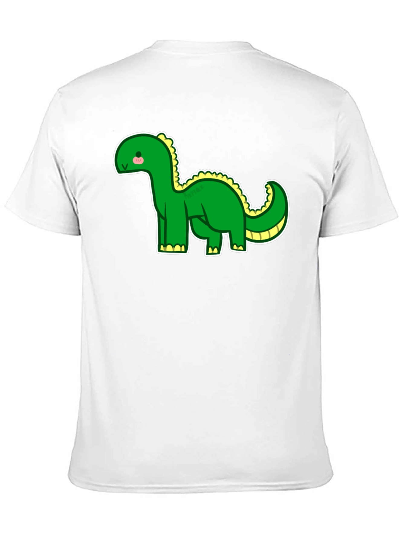 Cute Dinosaur Graphic Tee - Black T-Shirt