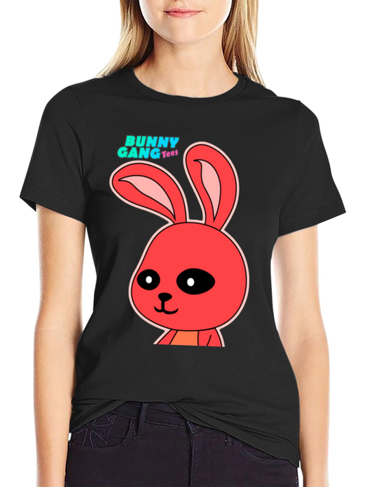 Bunny Gang Tee - Cute Cartoon Rabbit Graphic T-Shirt