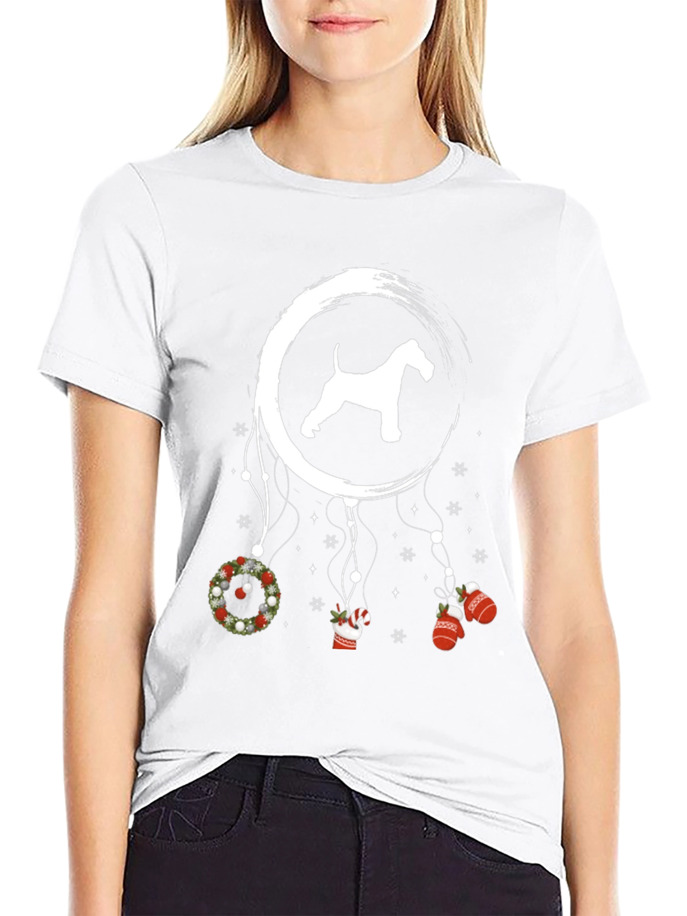 Holiday Dog Dreamcatcher T-Shirt