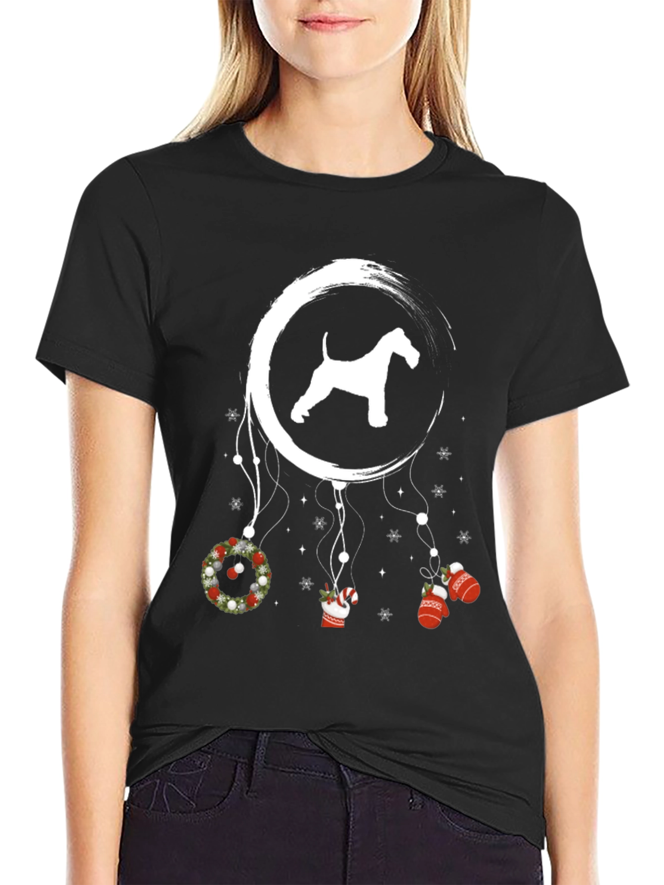 Holiday Dog Dreamcatcher T-Shirt
