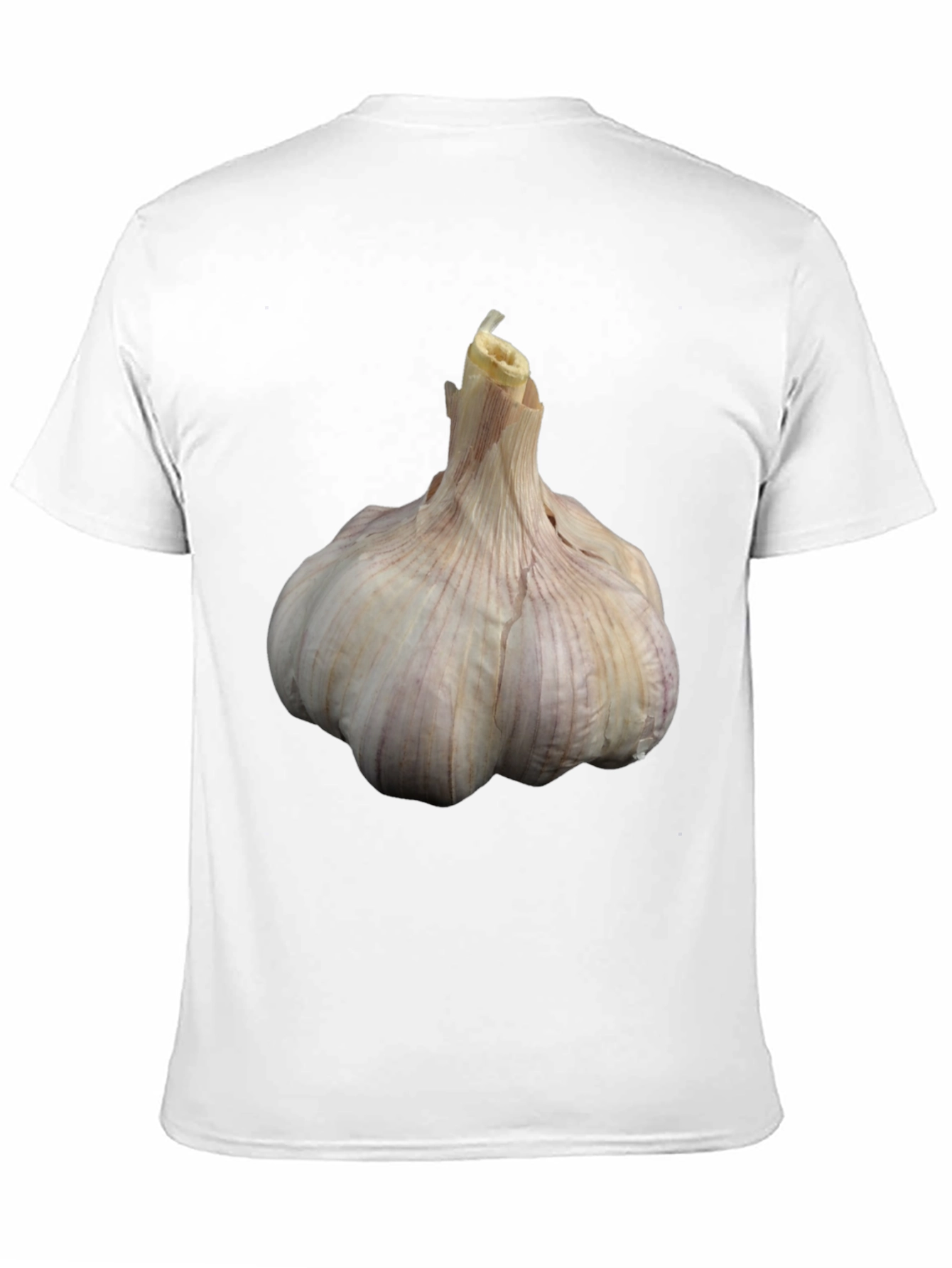 Garlic Graphic Tee - Novelty Food Shirt