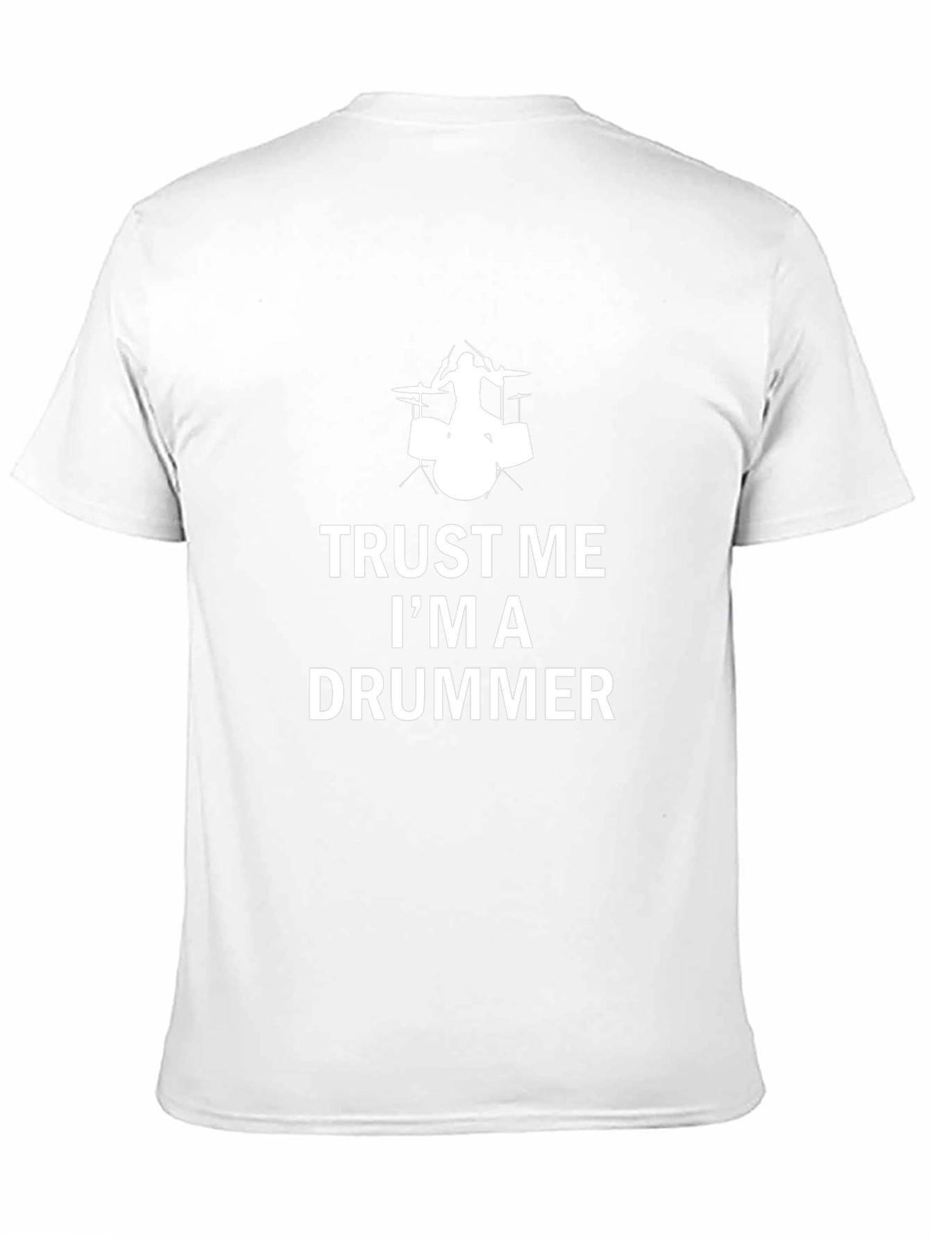 Trust Me Im A Drummer Black T-Shirt