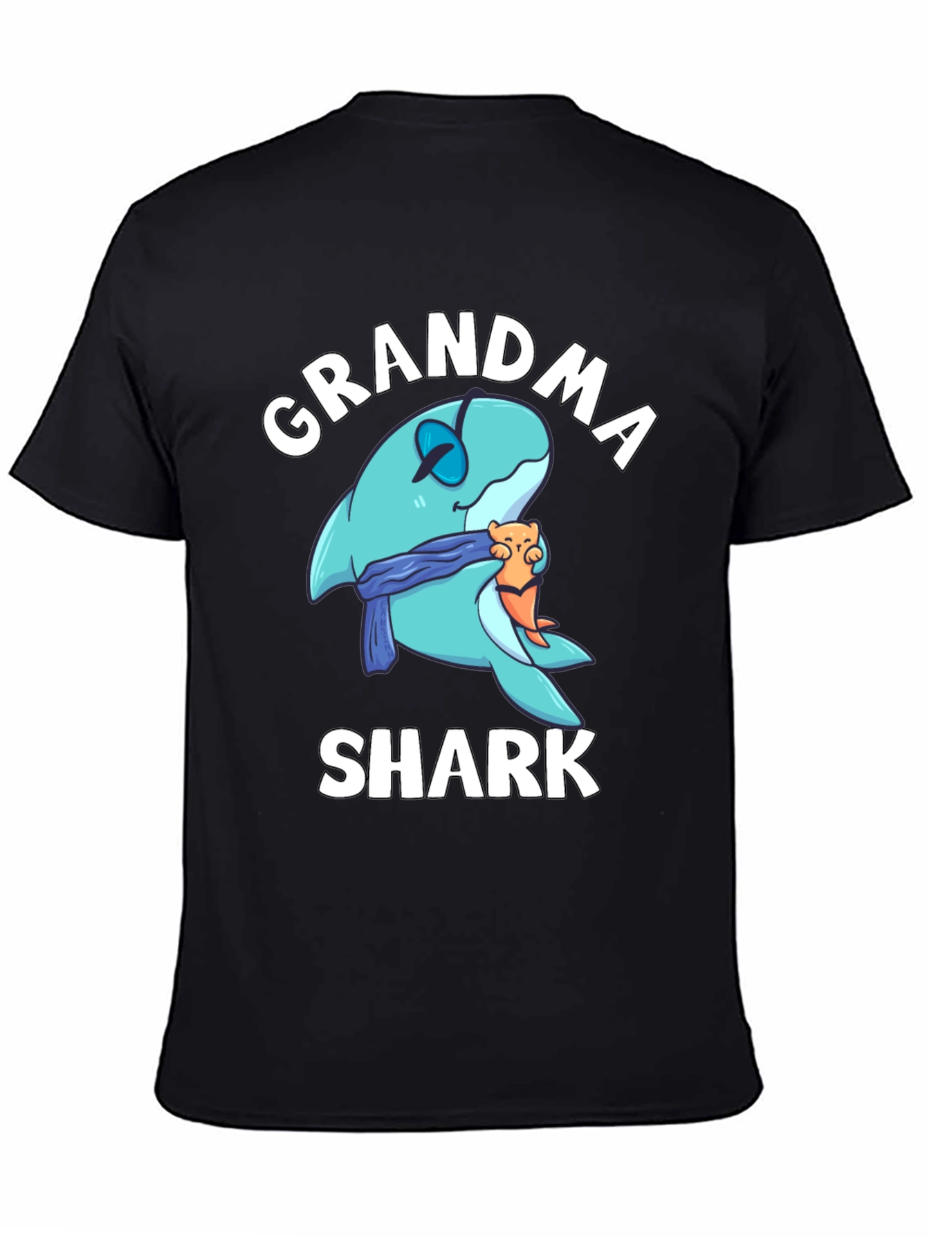Grandma Shark Graphic T-Shirt