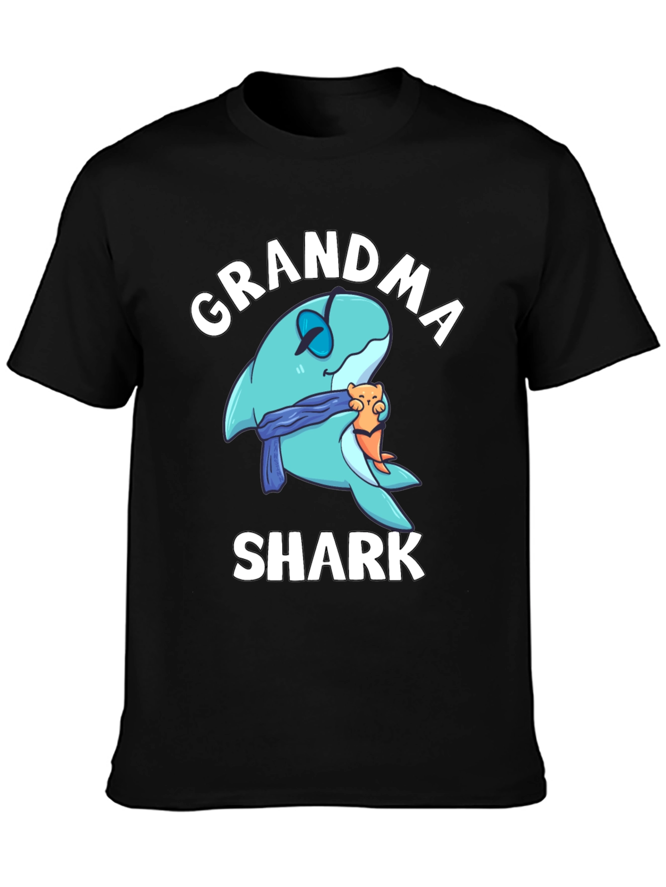 Grandma Shark Graphic T-Shirt