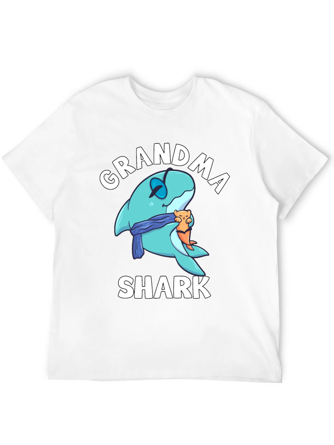Grandma Shark Graphic T-Shirt