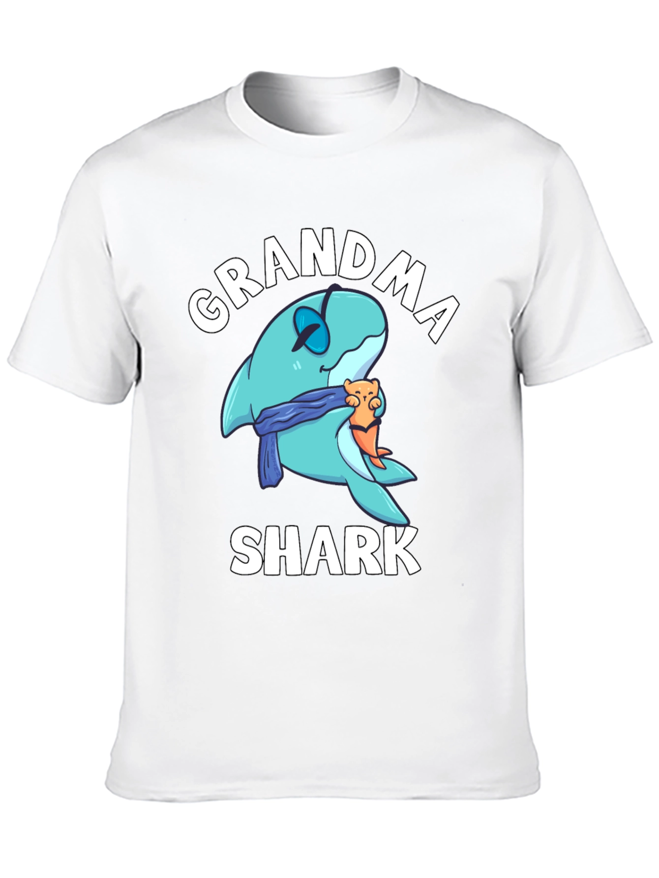 Grandma Shark Graphic T-Shirt