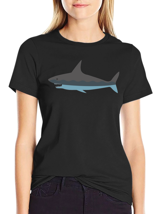 Shark Graphic Print Tee