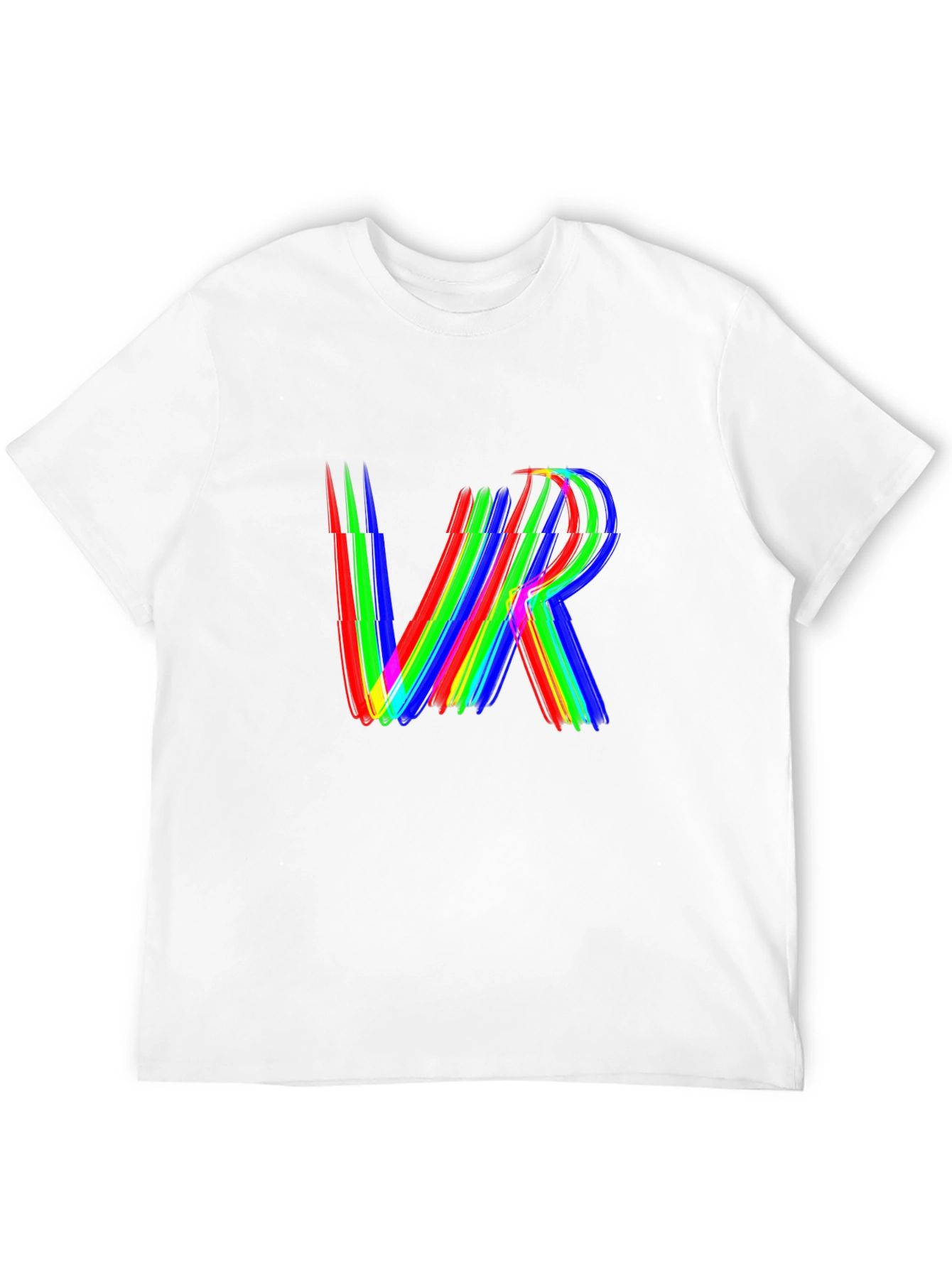 VR Glitch Graphic Tee - Virtual Reality Shirt