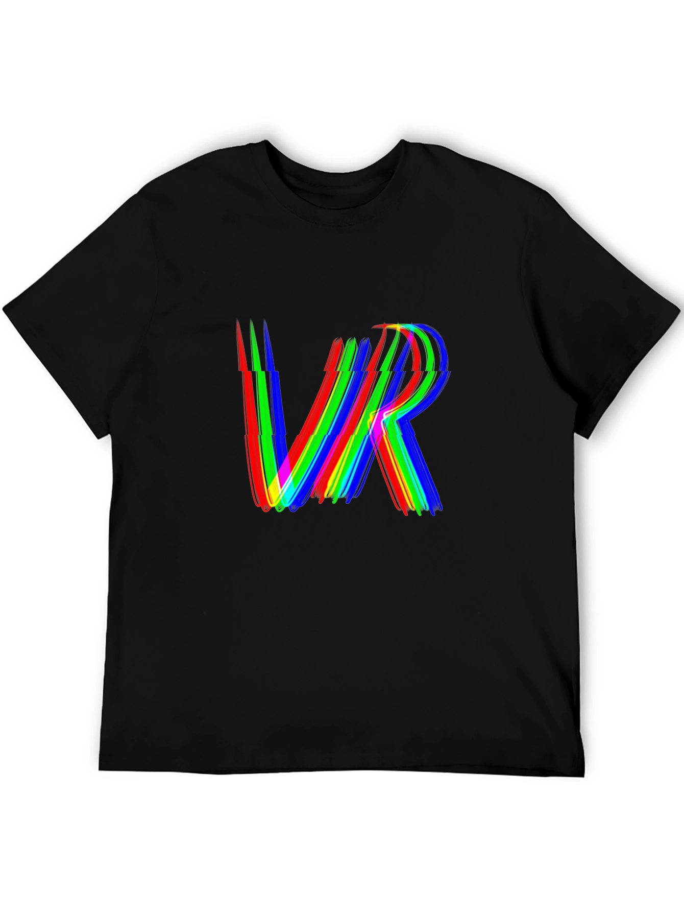 VR Glitch Graphic Tee - Virtual Reality Shirt
