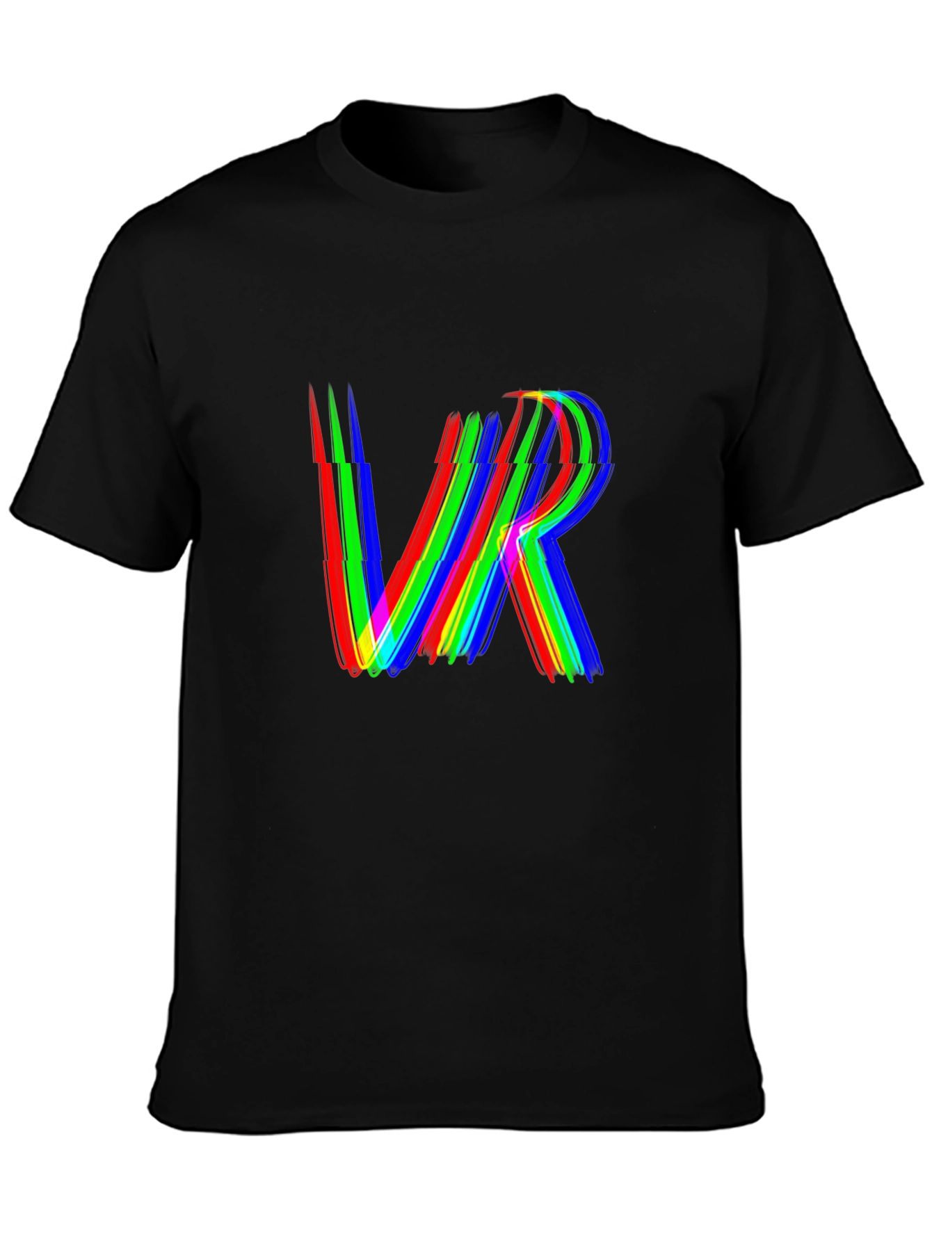 VR Glitch Graphic Tee - Virtual Reality Shirt