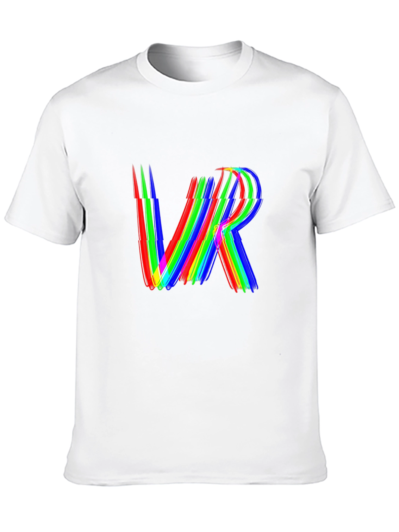 VR Glitch Graphic Tee - Virtual Reality Shirt