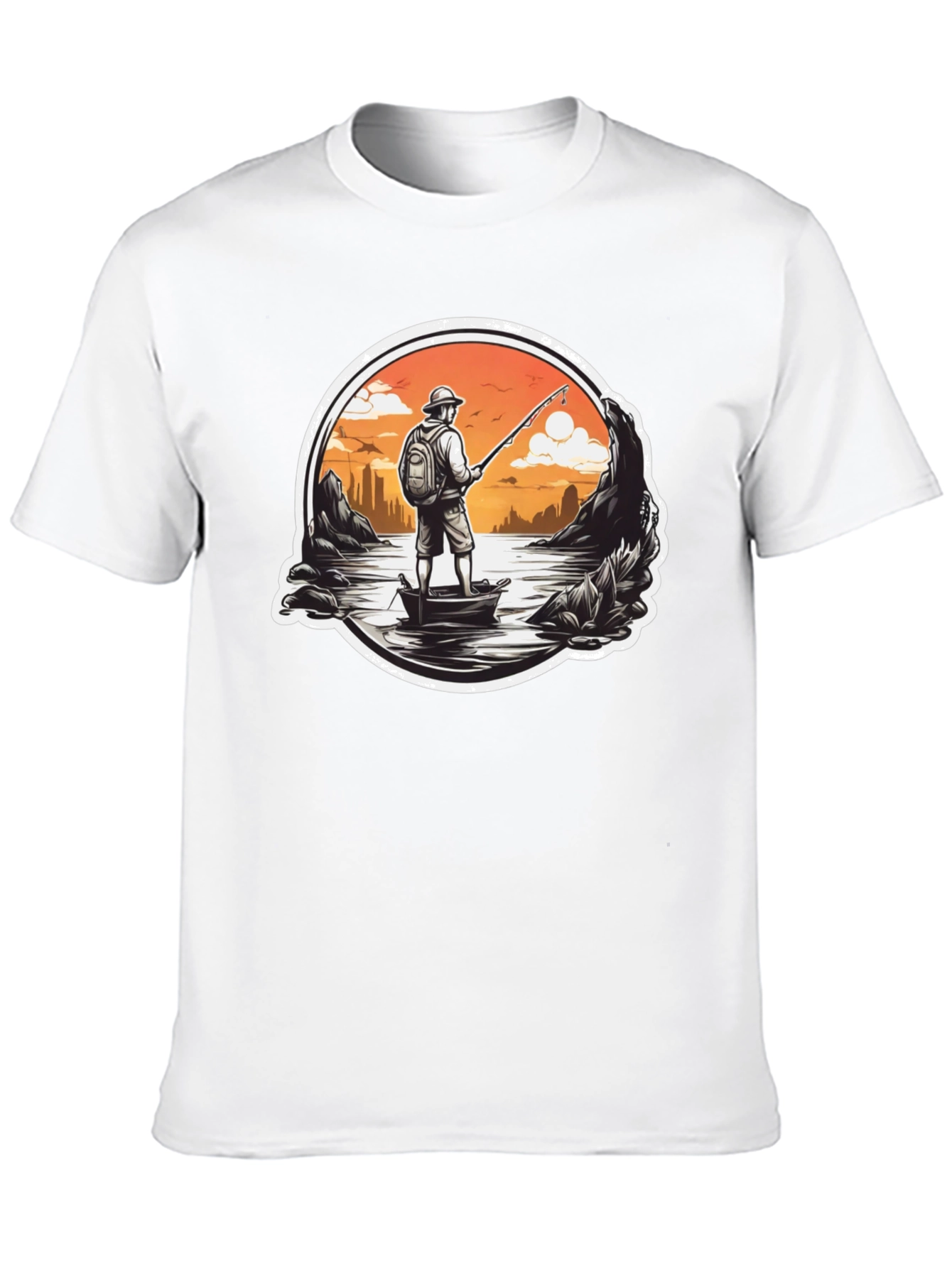 Fishing Adventure T-Shirt - Lakeside Angler Design