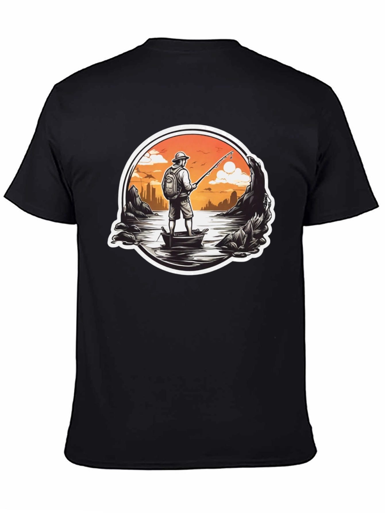 Fishing Adventure T-Shirt - Lakeside Angler Design