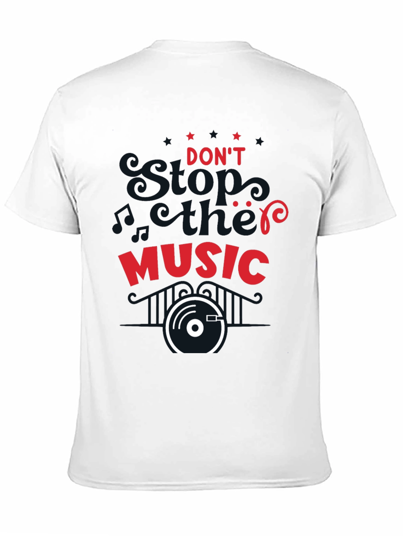 Dont Stop the Music Graphic Tee