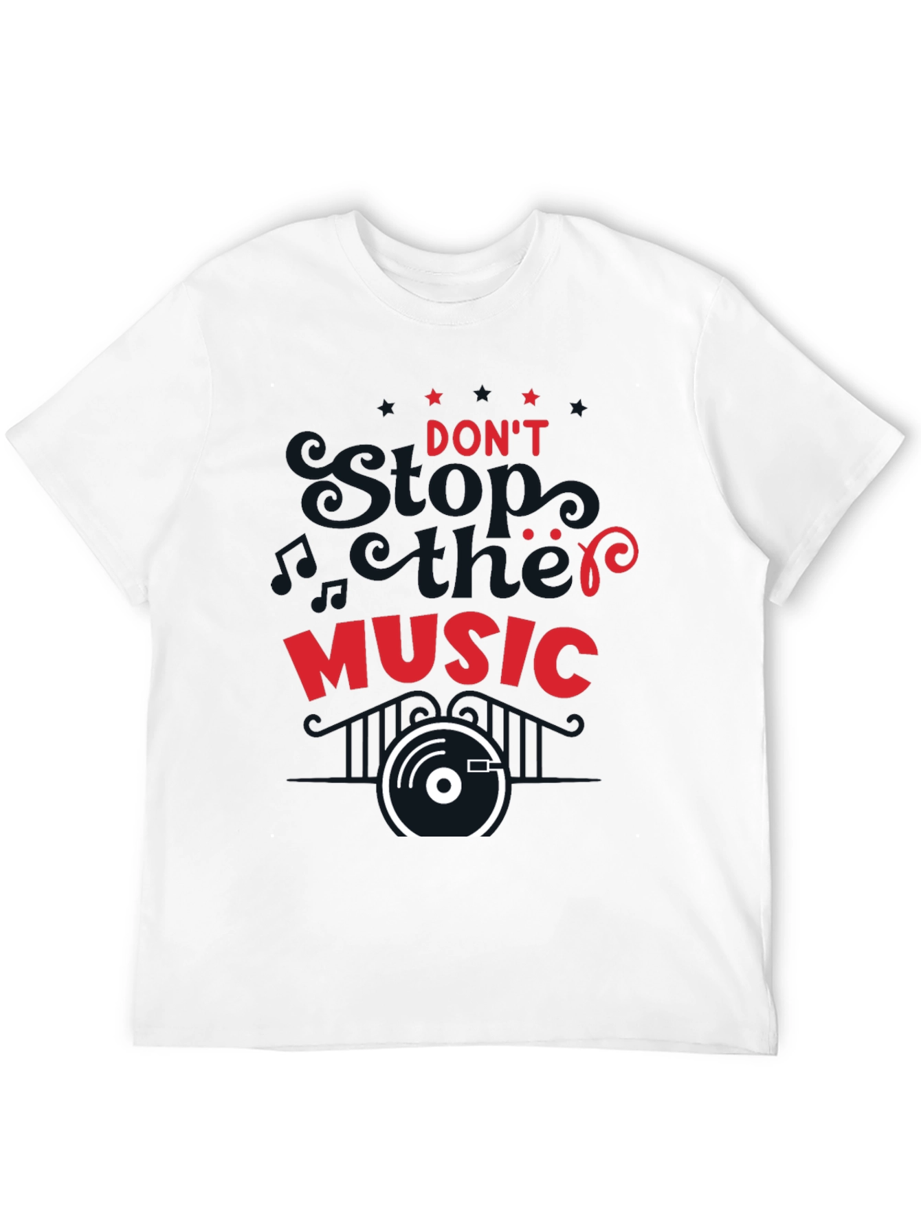 Dont Stop the Music Graphic Tee