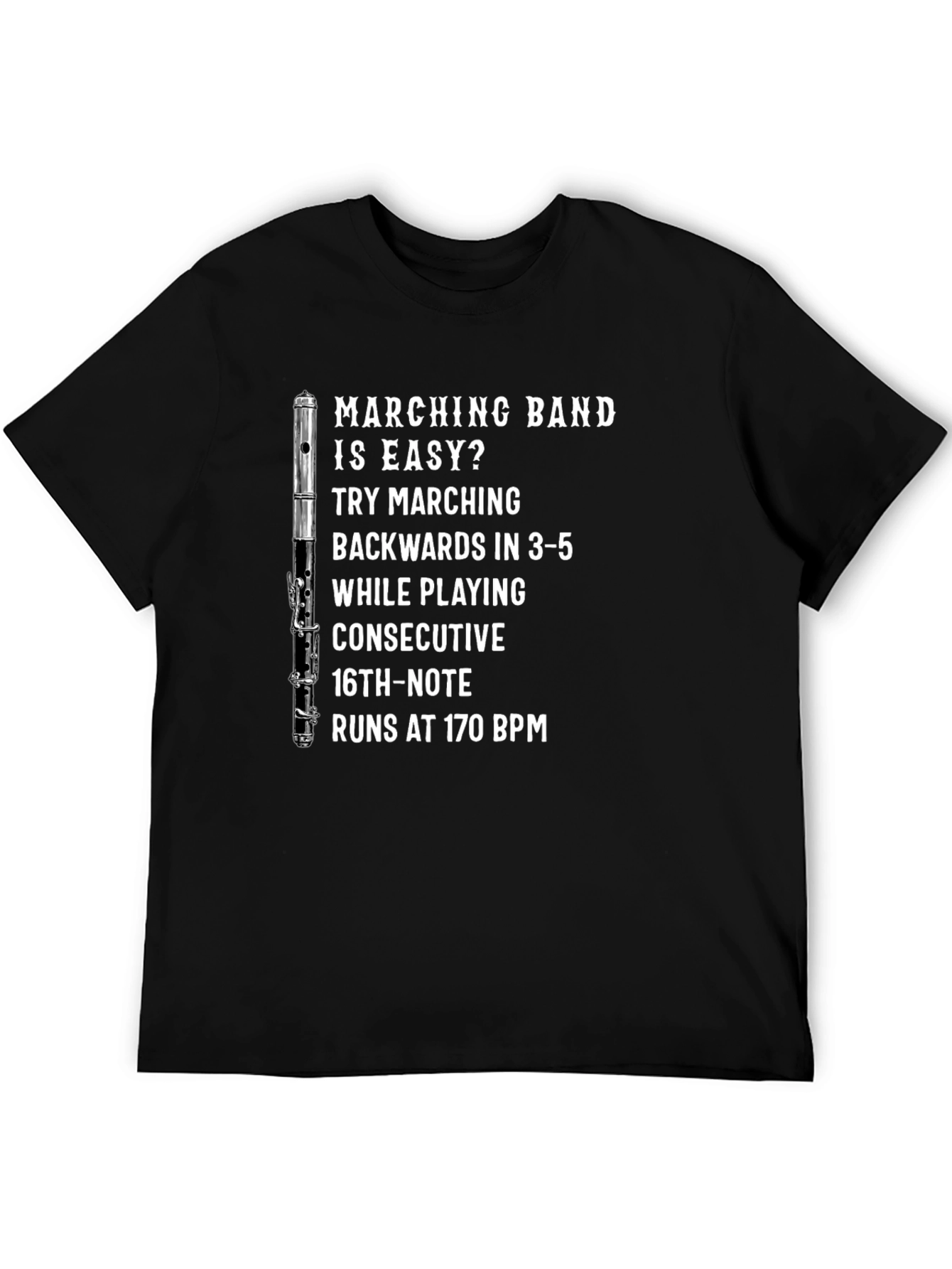 Marching Band Music Humor T-Shirt