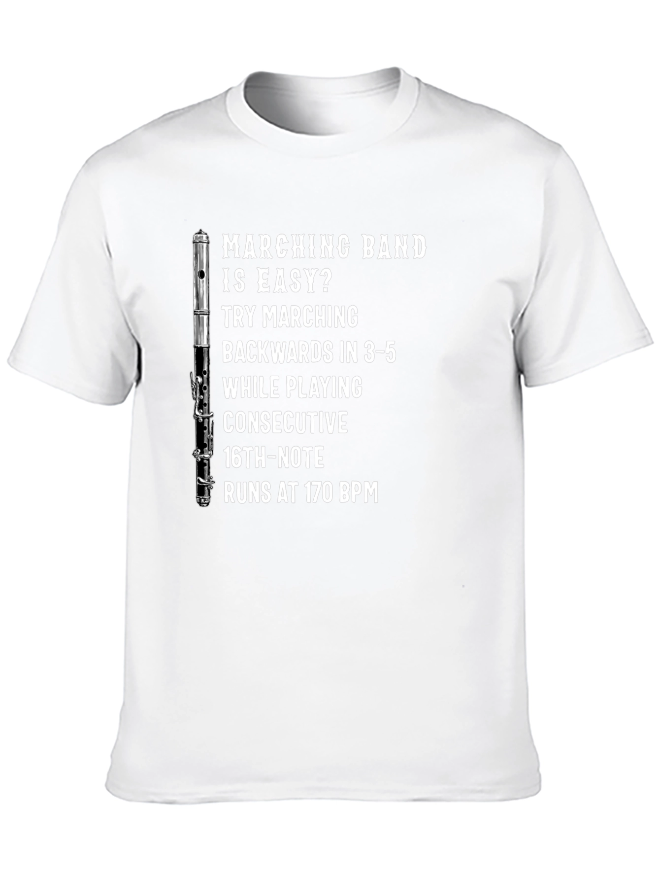 Marching Band Music Humor T-Shirt