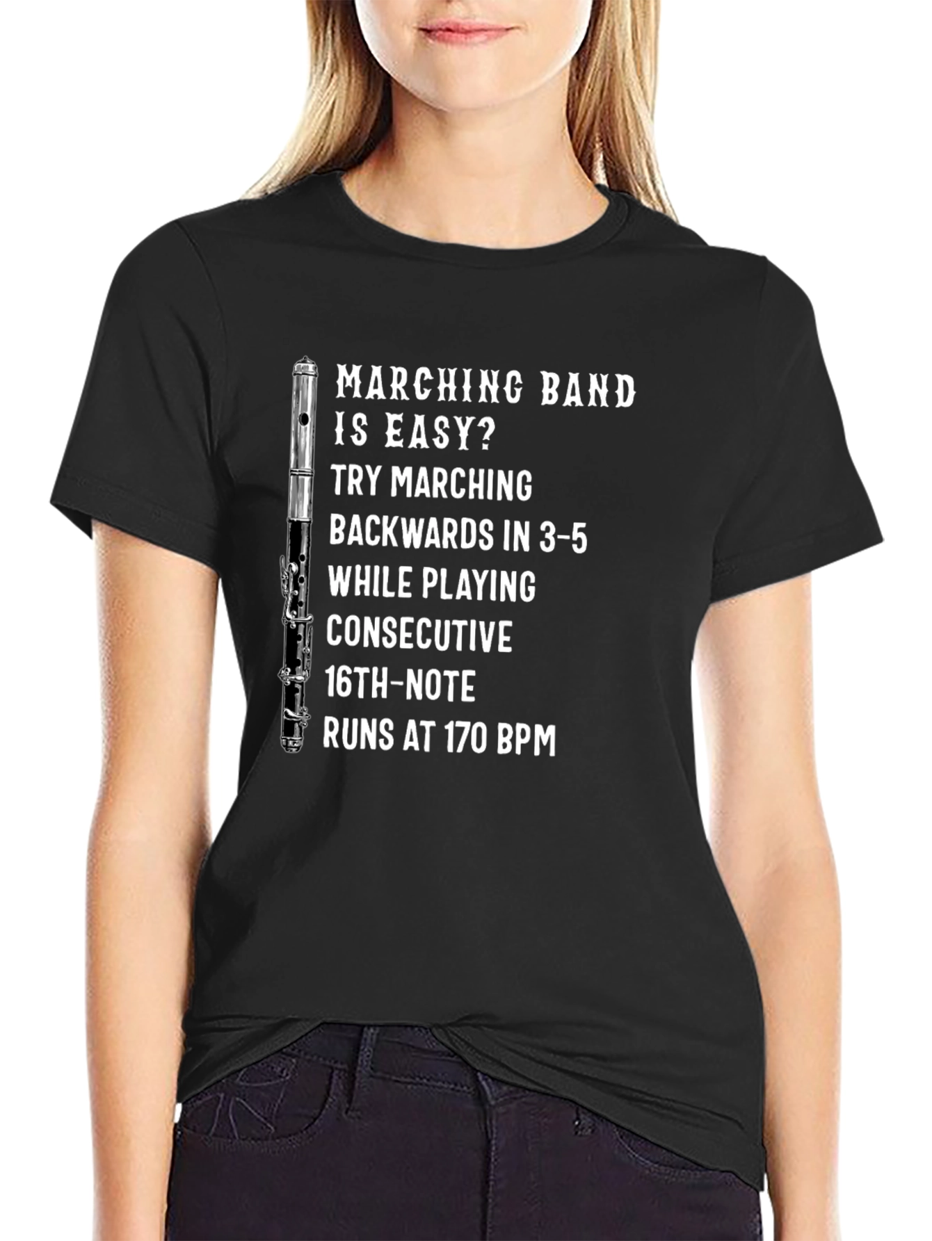Marching Band Music Humor T-Shirt