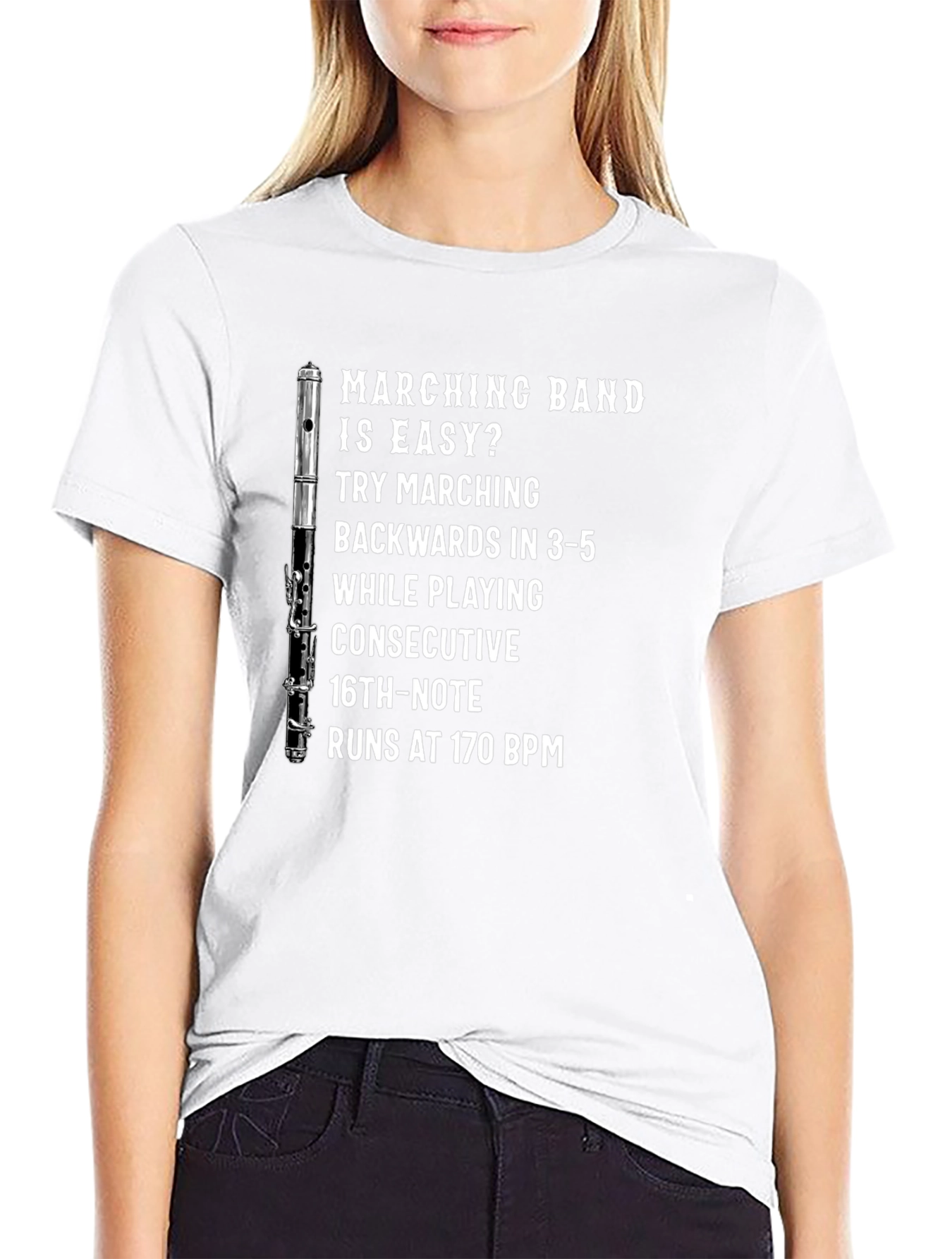 Marching Band Music Humor T-Shirt