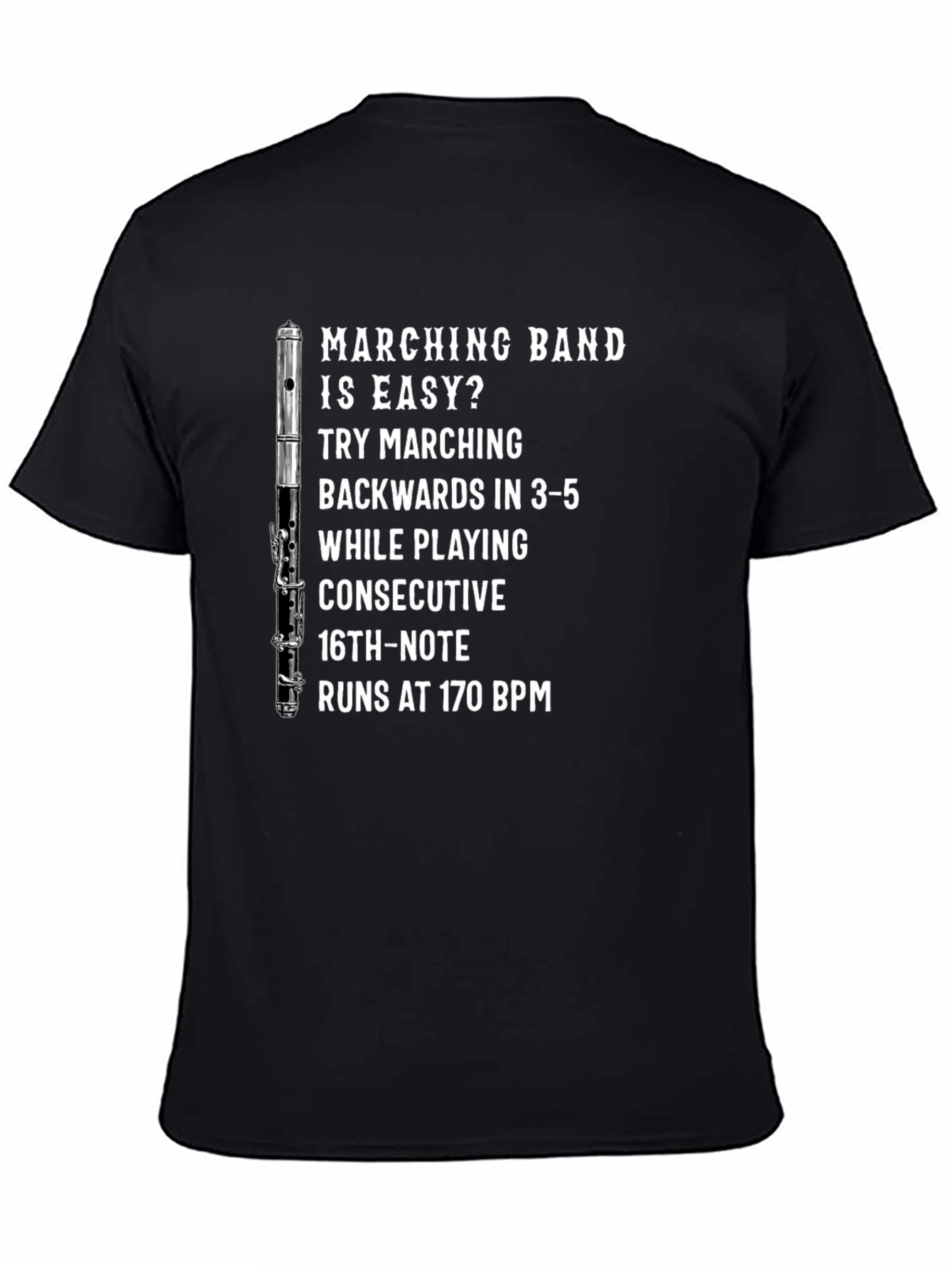 Marching Band Music Humor T-Shirt