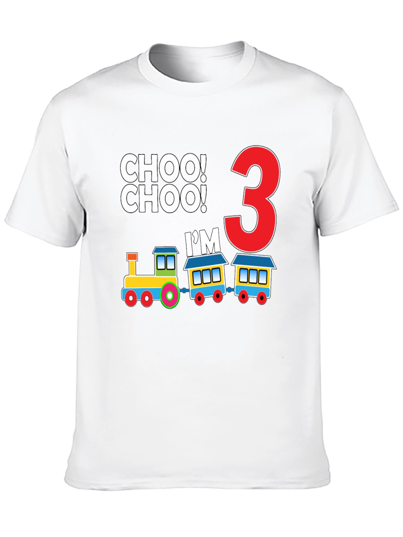 Choo Choo Im 3 Birthday T-Shirt