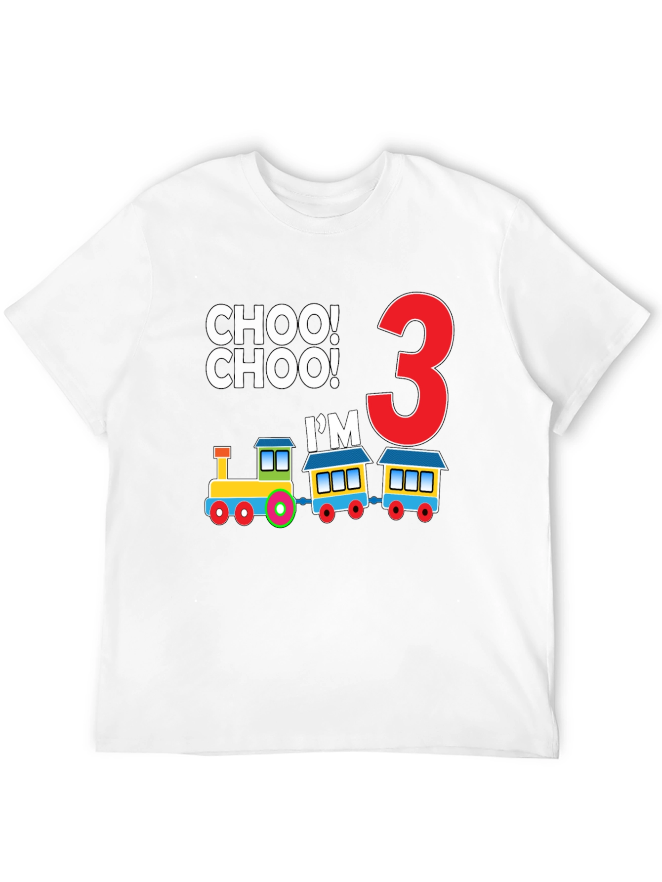 Choo Choo Im 3 Birthday T-Shirt