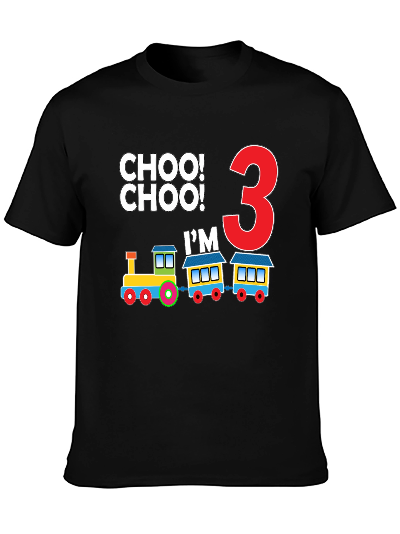 Choo Choo Im 3 Birthday T-Shirt