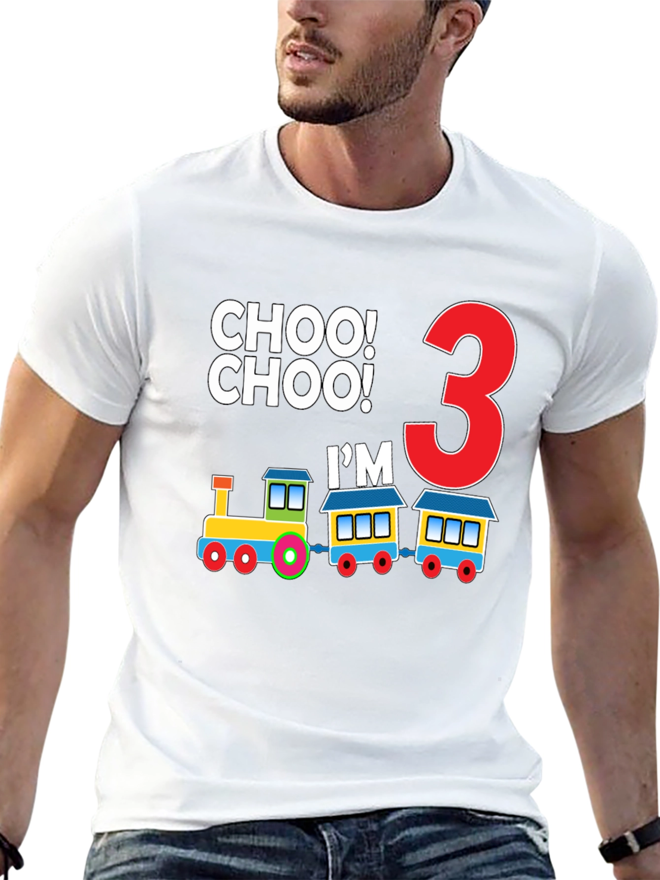 Choo Choo Im 3 Birthday T-Shirt
