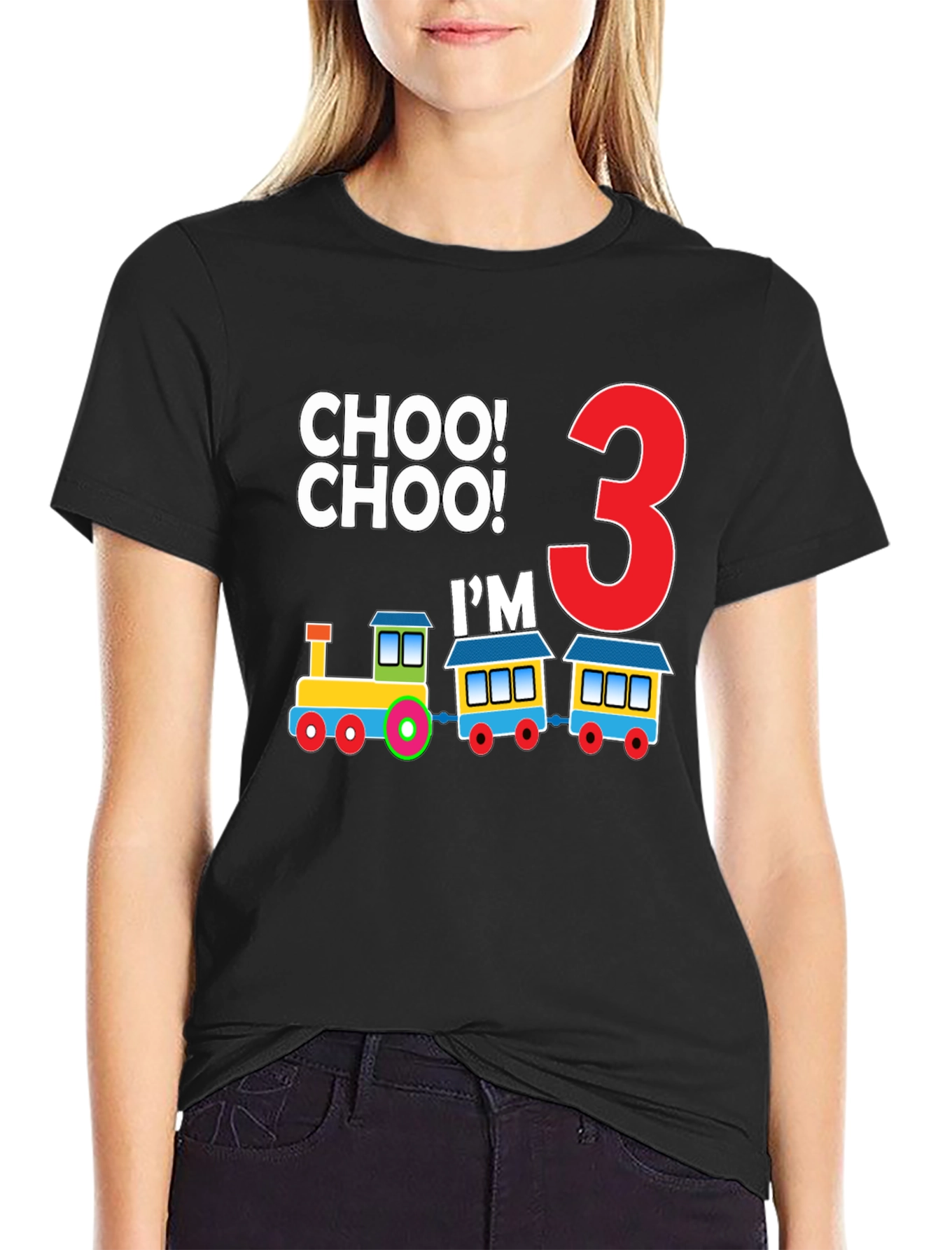 Choo Choo Im 3 Birthday T-Shirt