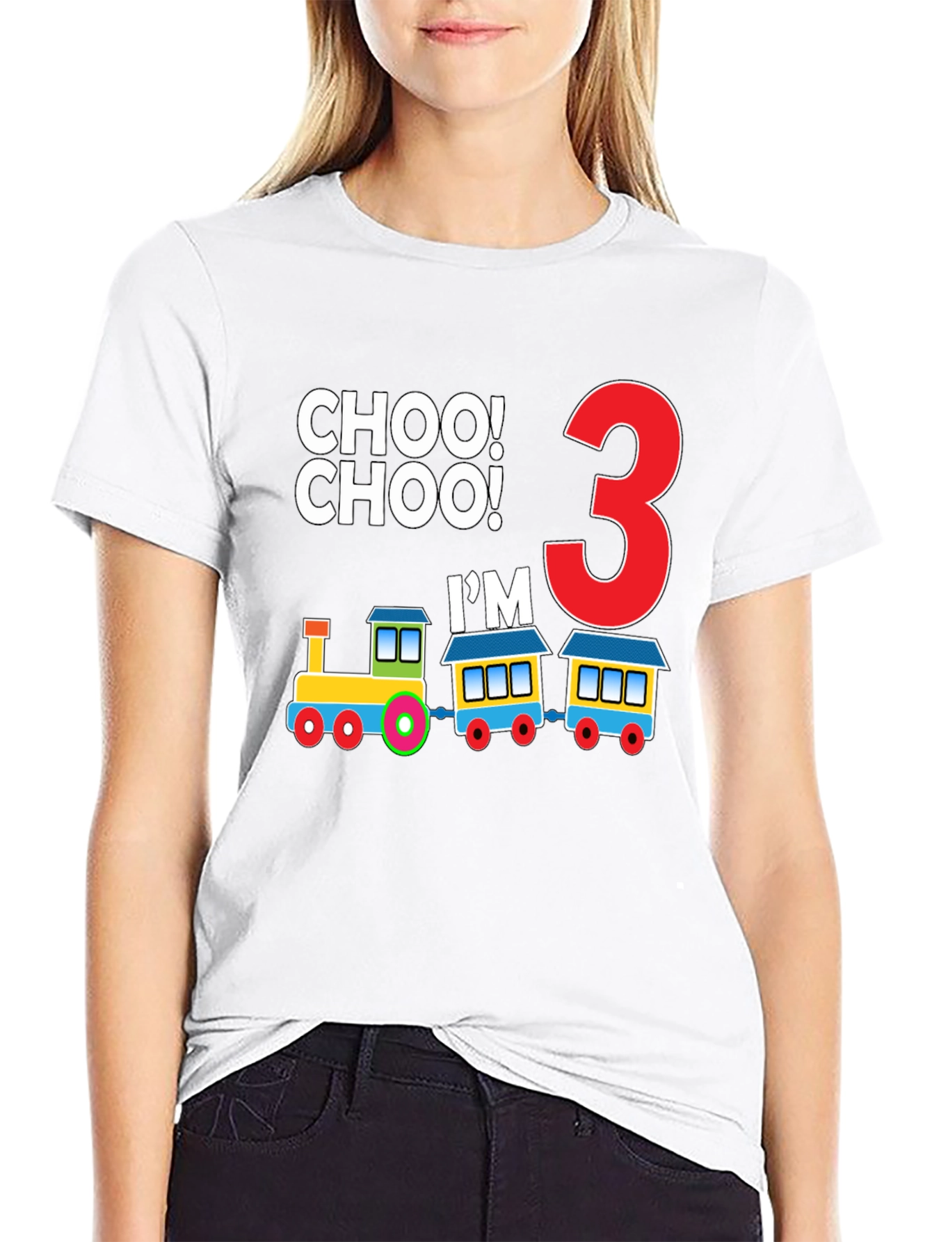 Choo Choo Im 3 Birthday T-Shirt