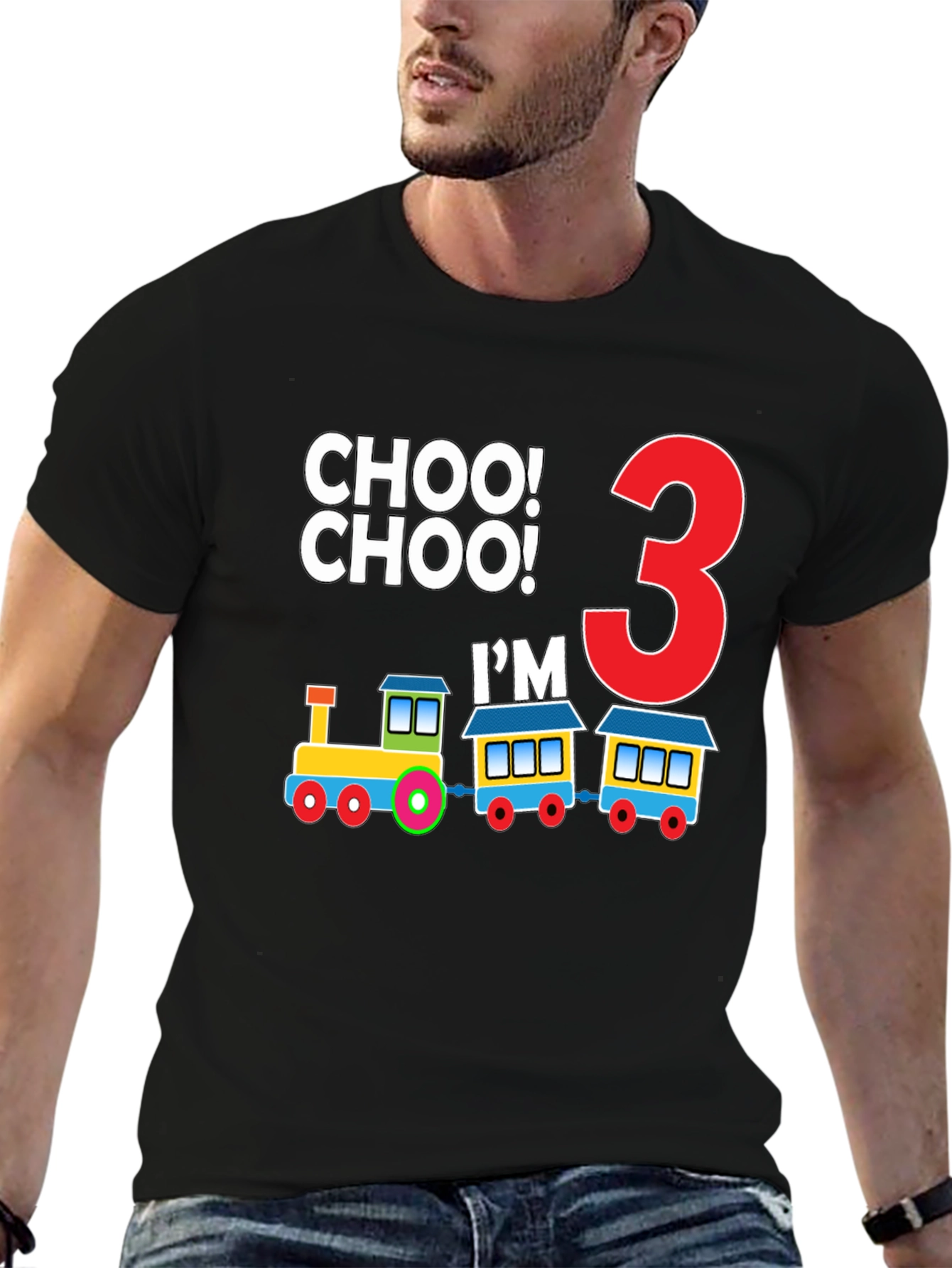Choo Choo Im 3 Birthday T-Shirt