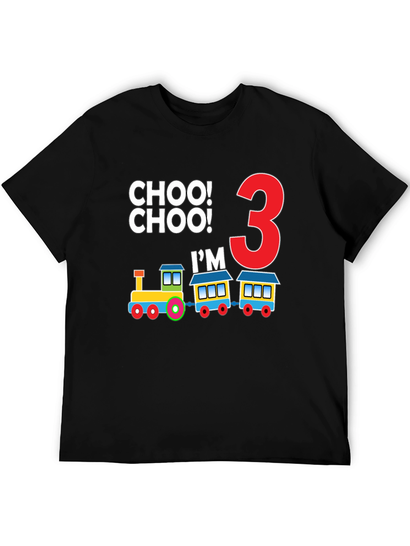 Choo Choo Im 3 Birthday T-Shirt