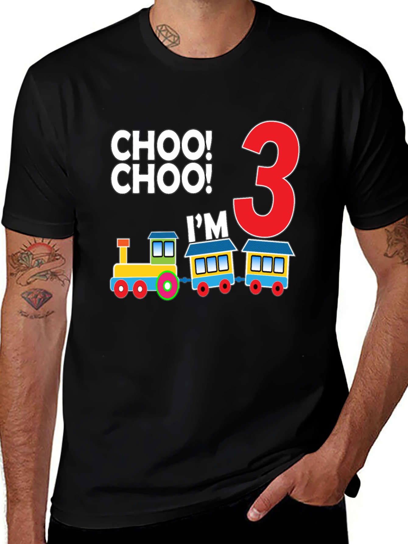 Choo Choo Im 3 Birthday T-Shirt