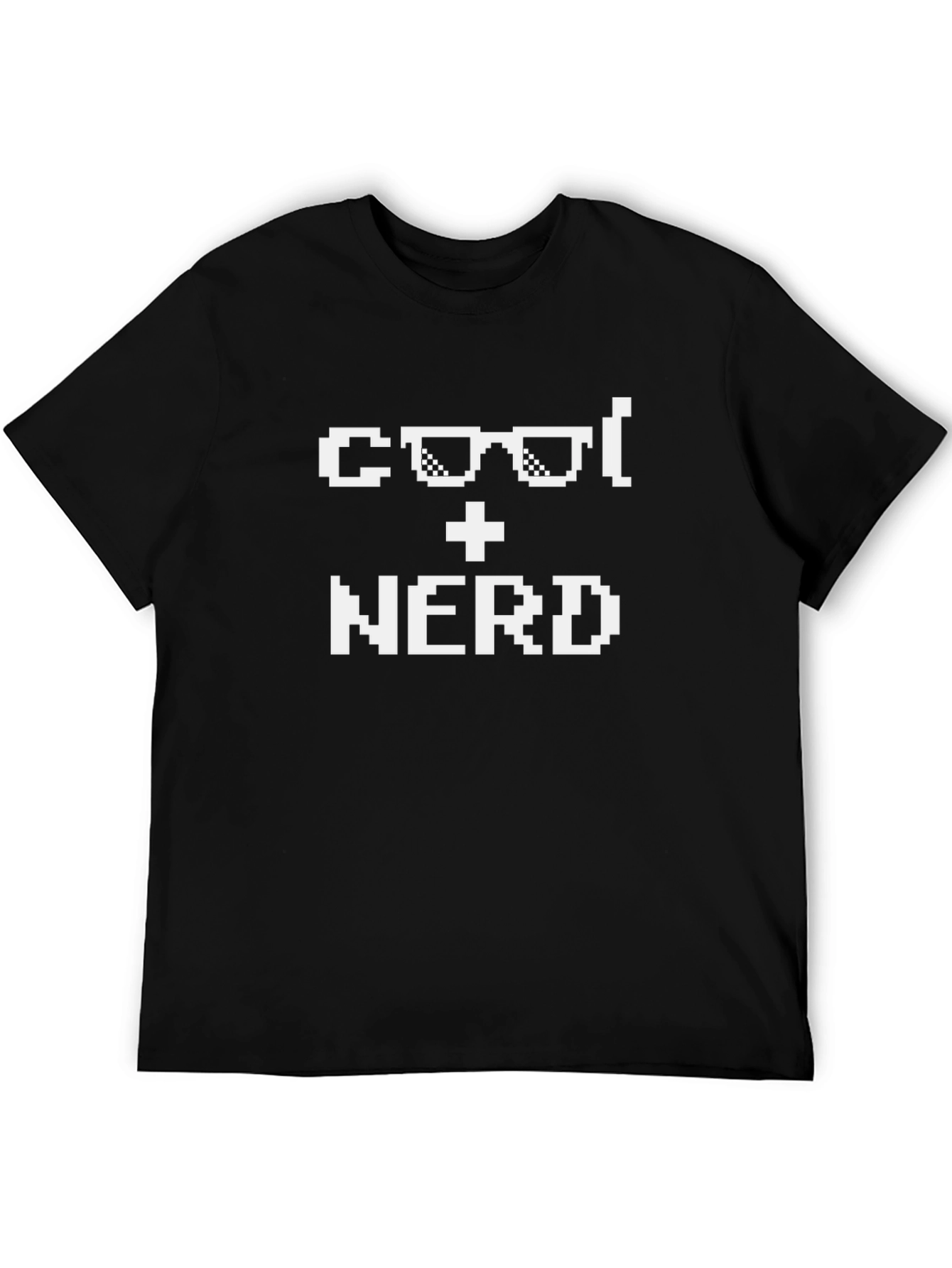 Cool + Nerd T-Shirt - Pixel Graphic Tee