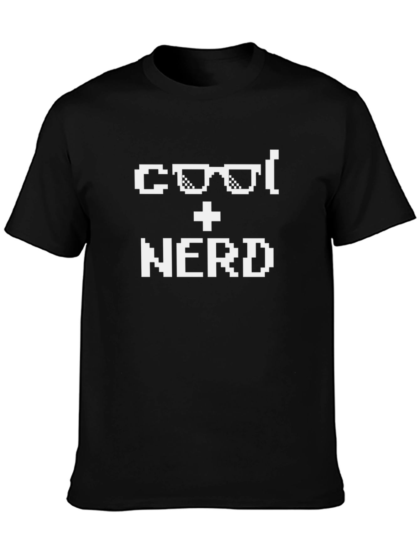 Cool + Nerd T-Shirt - Pixel Graphic Tee