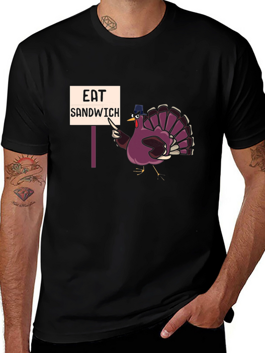 Eat Sandwich Turkey Humor T-Shirt