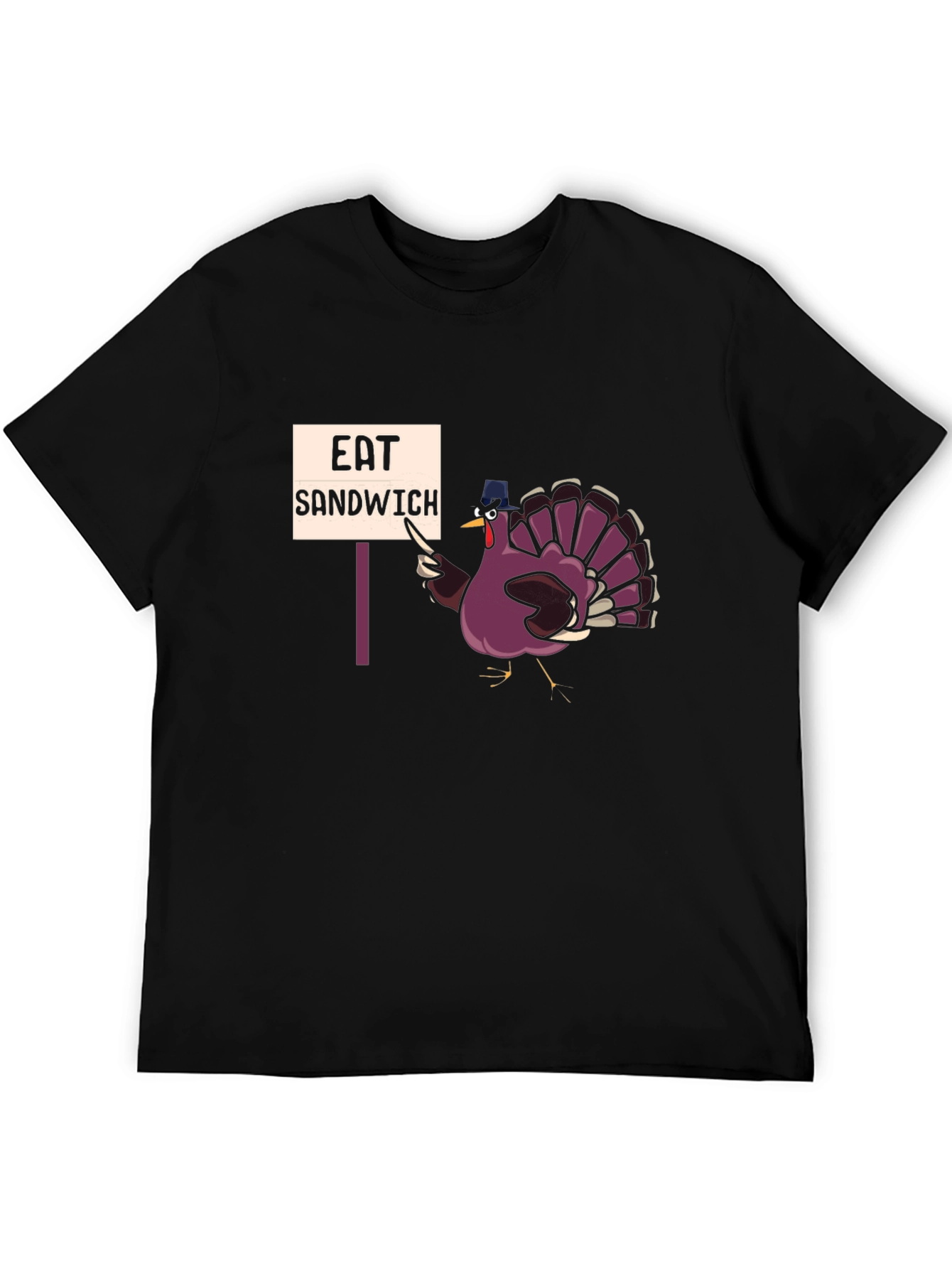 Eat Sandwich Turkey Humor T-Shirt